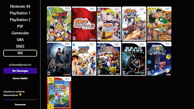 VTLLY Games Aplicación en Xbox